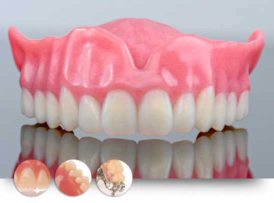 Protesi con Resina TrueDent®